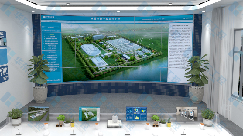 華東工控-水質凈化中心監(jiān)控平臺