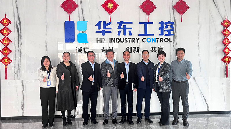 西門子數(shù)字化工業(yè)集團(tuán)華中大區(qū)總經(jīng)理劉志生一行蒞臨華東工控深入交流